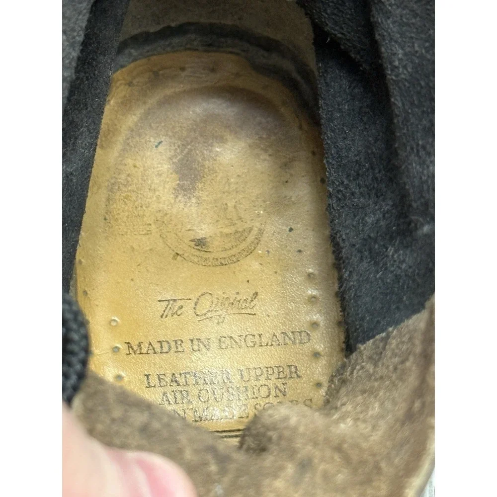 VTG Original Dr Martens Boots 1460 Crazy Horse England Brown Women's 10 Men 9